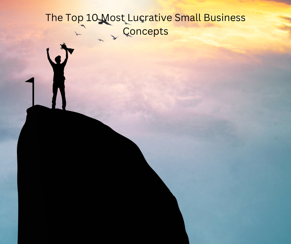 The Top 10 Most Lucrative Small Business Concepts